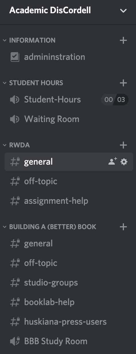 Discord server waiting